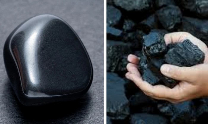 Черный кристалл был черным обсиданом с хорошо отполированной поверхностью, но некоторые считали, что это обычный хорошо обработанный уголь.