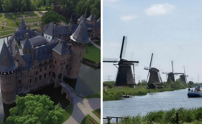 Визитной карточкой Голландии стали ветряные мельницы.