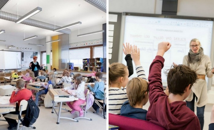 В Финляндии подготовительный и школьный этап тоже бесплатный, а домашнее задание практически не задают.