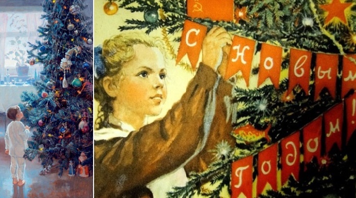 После революции 1917-го празднование Нового года в России вновь обрело популярность.