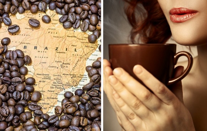 Бразилия поставляет на мировой рынок 1/3 от всего оборота кофе.