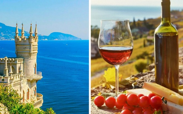 При посещении Крыма гастротуристы могут попасть на дегустацию вина и шампанского