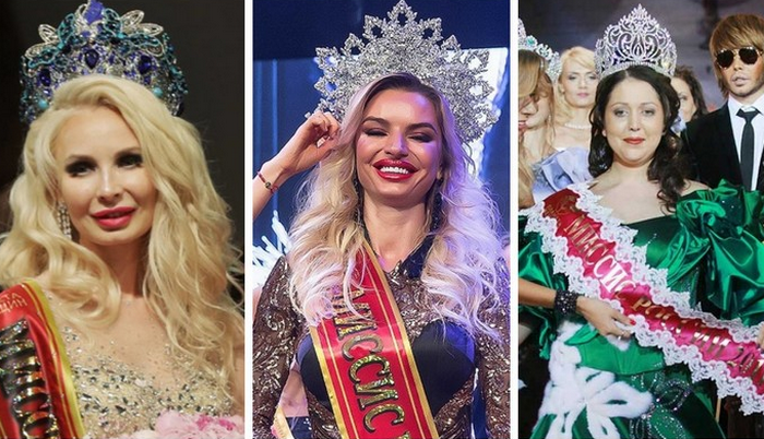 Екатерина Нишанова, Екатерина Лифшиц и Юлия Забожанская стали скандальными победительницами российских конкурсов красоты.