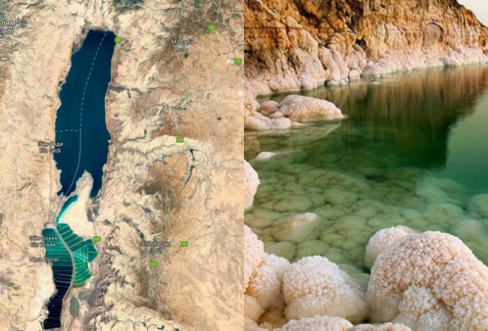Мертвое море расположено в Иорданской долине на территории трех государств.