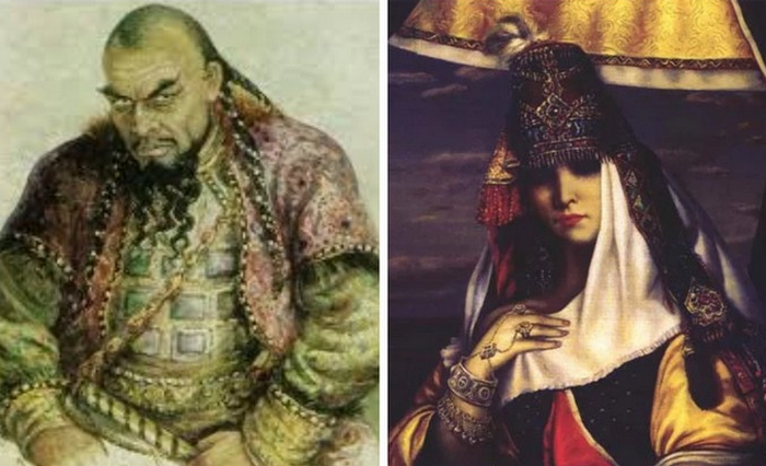 Тугар-хан выдал свою красавицу дочь за русского князя Святополка Изяславовича.