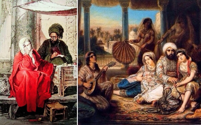 Многие славянские женщины-невольницы, даже будучи любимыми своими богатыми мужьями-османами, всю жизнь тосковали по родине и мечтали вернуться домой.