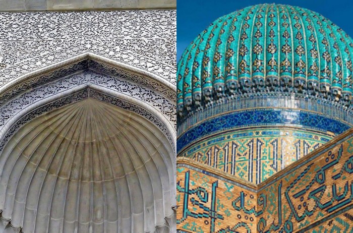 Орнаменты дворца Ширваншахов и мавзолея Ходжи Ахмеда Ясави поражают до глубины души.