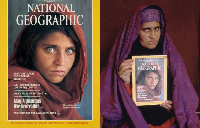 Легендарная обложка National Geographic и её героиня.