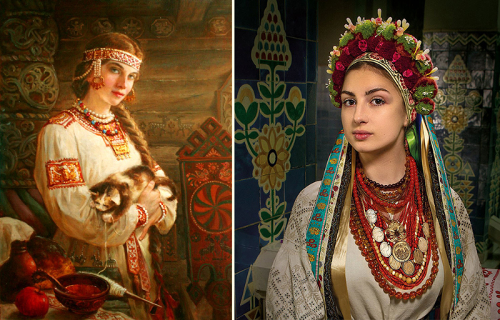 Завораживающая красота русских женщин.