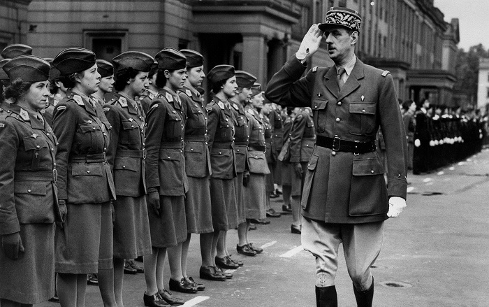 Шарль де Голль и войска Свободной Франции. / Фото: sputnik.by