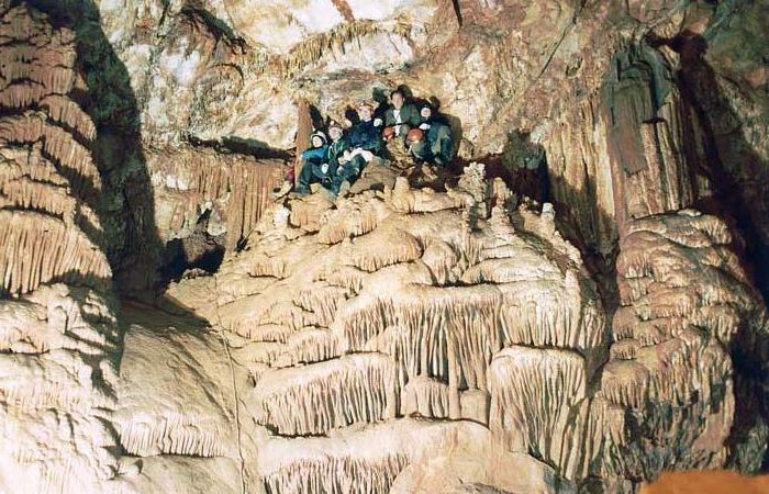 В Кашкулакской пещере. Фото: skitalets.ru