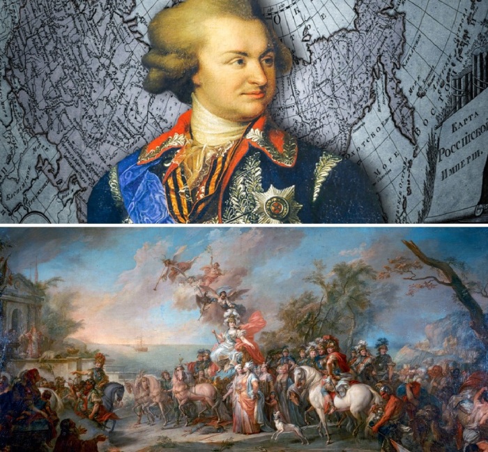 Григорий Потёмкин сыграл немаловажную роль в ходе Русско-турецкой войны (1768-1774).