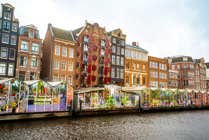Рынок живых цветов,  Амстердам / Фото: www.ifioridimark.it