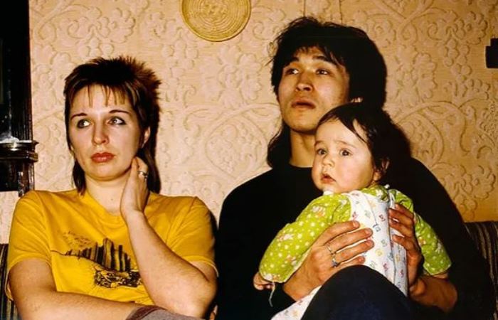 Марианна и Виктор Цой с сыном. Фото: novochag.ru