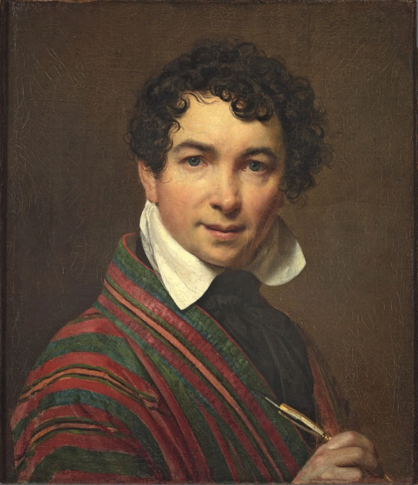 О. А. Кипренский, автопортрет, 1828 год