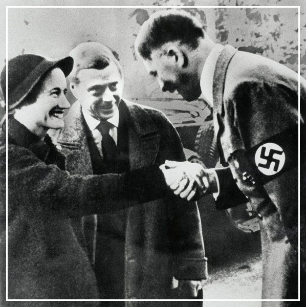Адольф Гитлер лично приветствует Уоллис и Эдуарда, 1937  год