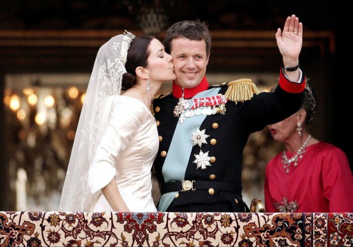 Свадьба принца Фредерика и принцессы Мэри. / Фото: Getty Images