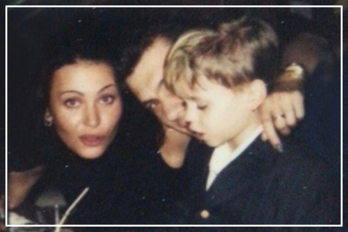 Александр Карманов и Наталья Лагода с ее сыном