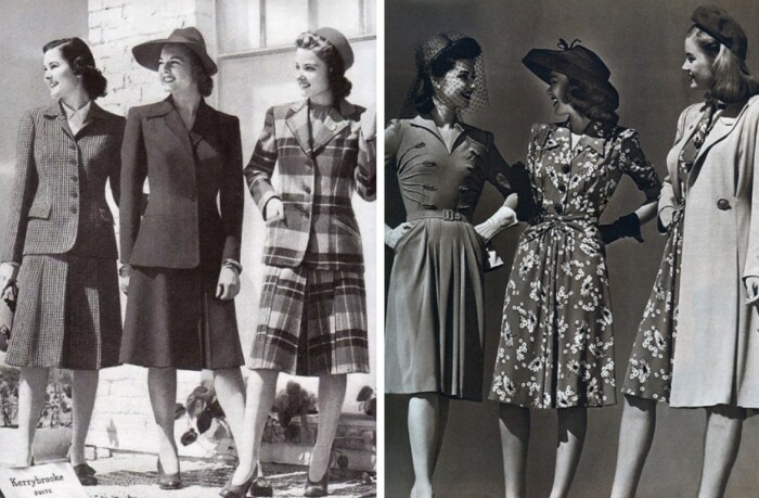 Женская модв времен Второй мировой войны