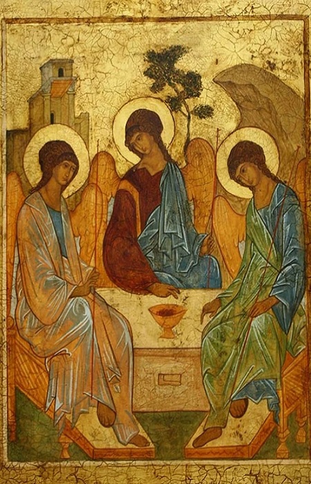 «Троица». А.Рублев «Троица». А.Рублев