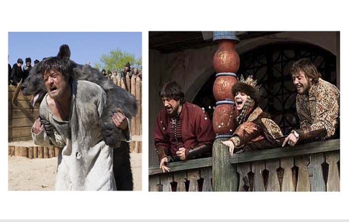 «Потеха царского двора». Кадры из фильма «Царь», режиссер П.Лунгин. / Фото: ruskino.ru