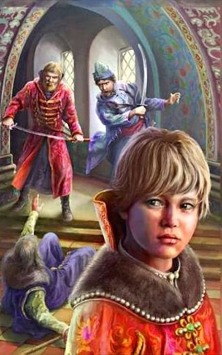 Иван IV в сиротском детстве. При ребенке убивали и избивали людей. / Фото: e-rudit.ru