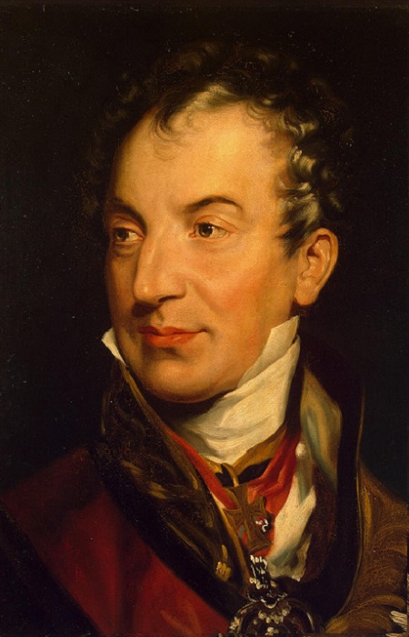 Австрийский канцлер Меттерних, репродукция портрета Лоуренса Томаса