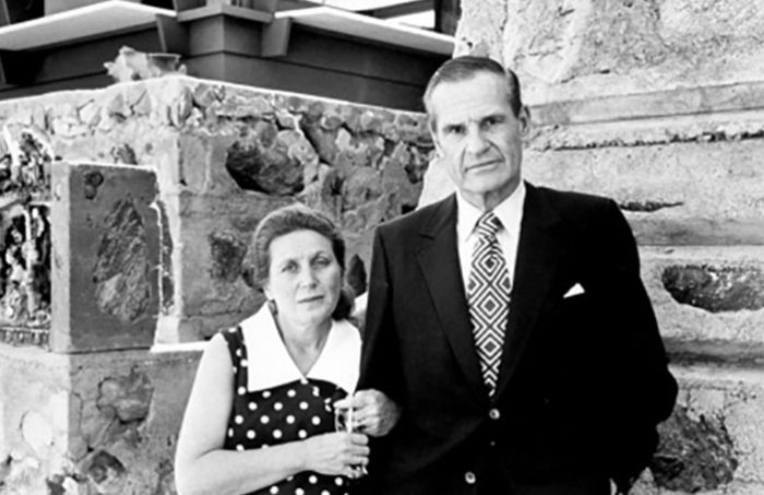 Светлана Аллилуева и ее американский муж. / Фото: www.zimberg.ru/