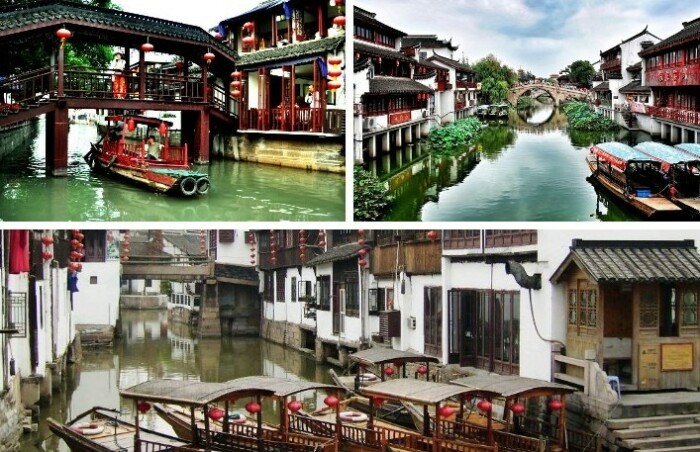 Чжуцзяцзяо - китайский город на воде.