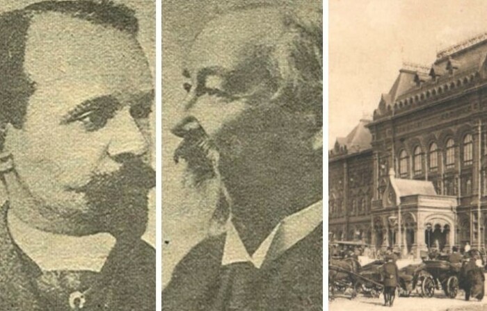 П. Балинский и Е. Кнорре представили проект метрополитена в Московской Думе в 1902 году.