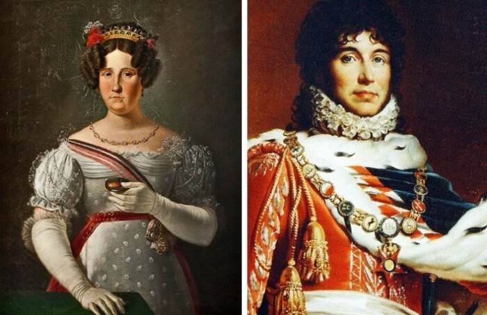 Иоахим Мюрат и Каролина Бонапарт стали монархами в Неаполе.