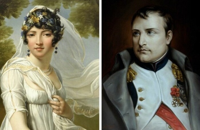 Каролина и Наполеон Бонапарт.