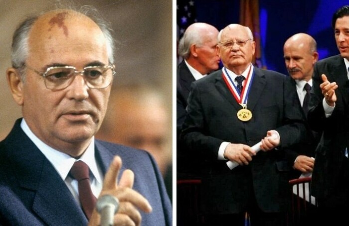 М. Горбачев - первый президент СССР.