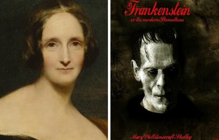 Мэри Шэлли придумала Франкенштейна.