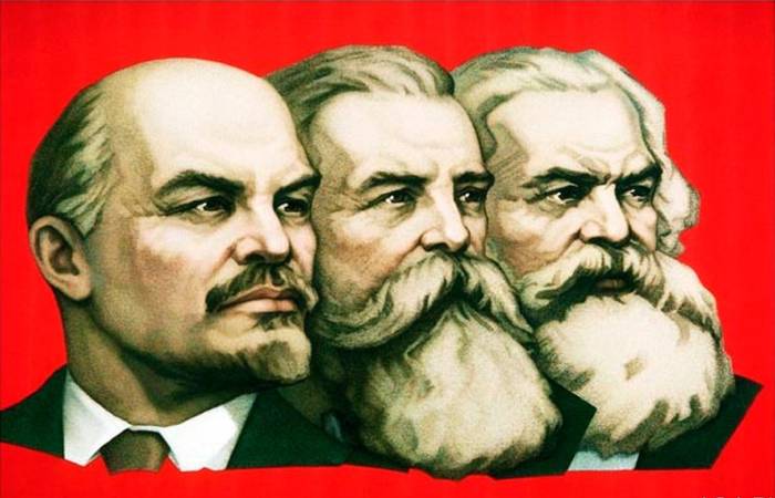 Владимир Ленин, Карл Маркс и Фридрих Энгельс. / Фото: abrakadabra.fun