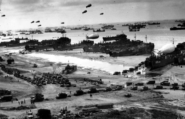 Высадка союзников в Нормандии в 1944 году. / Фото: commons.wikimedia.org