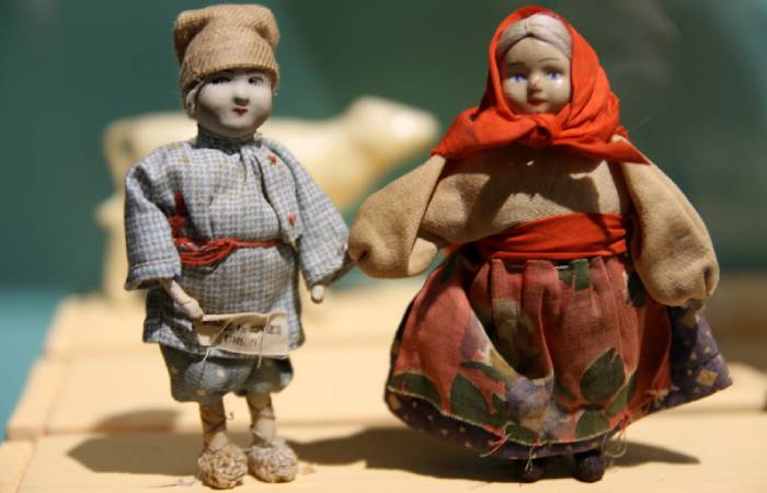 Куклы послереволюционного периода. / Фото: imghub.ru