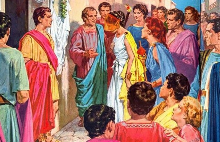Для заключения брака в Древнем Риме требовалось разрешение отца. / Фото: bangkokbook.ru