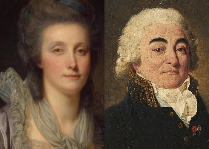Екатерина Петровна и Огюст де Шуазель-Гуфье.