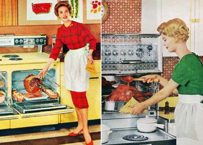 Идеальные домохозяйки 50-х.
