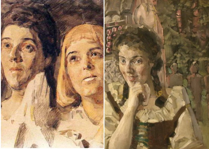 Картины Врубеля к опере «Гензель и Гретель».