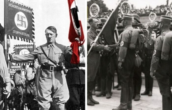 Кровавое знамя со свастикой стало иконой фашистской Германии