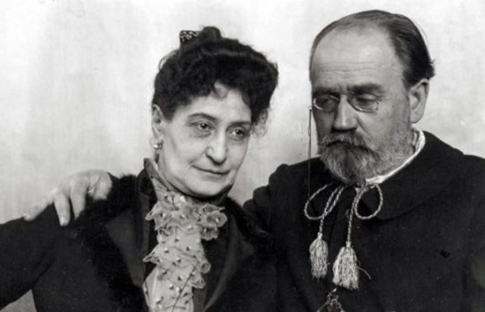 Эмиль Золя и его супруга Александрина / Фото: radiovan.fm
