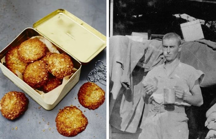 Печенье Анзак отправляли солдатам на фронт, так как оно долго хранилось