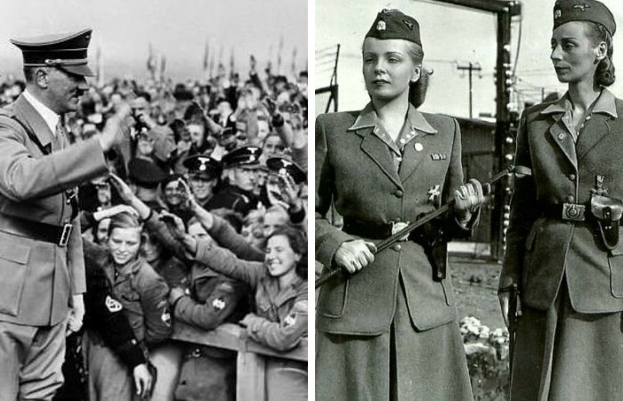 Многие девушки из Гитлерюгенд принимали участие в войне