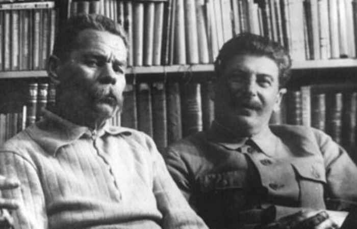 Максим Горький и Иосиф Сталин / Фото: histrf.ru