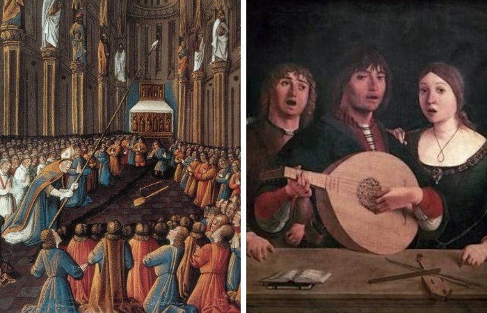 В эпоху Возрождения католическая церковь начала протестовать против некоторых музыкальных техник
