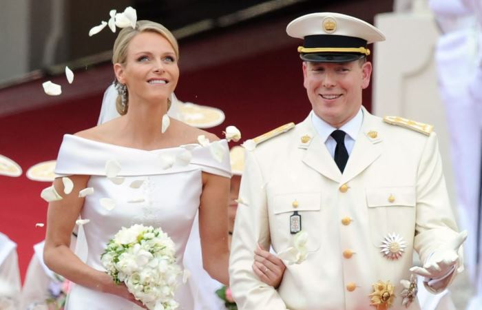 Свадьба принцессі Шарлен и принца Альберта / Фото: vogue.ua