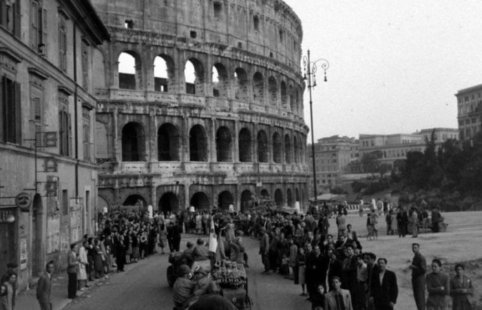 Рим во время Второй мировой войны / Фото: wwii.space