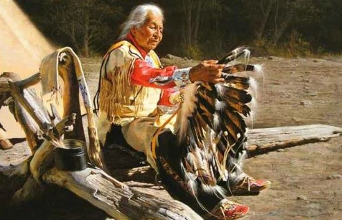 Старый шаман племени навахо / Фото: poezia-aromatov.ru
